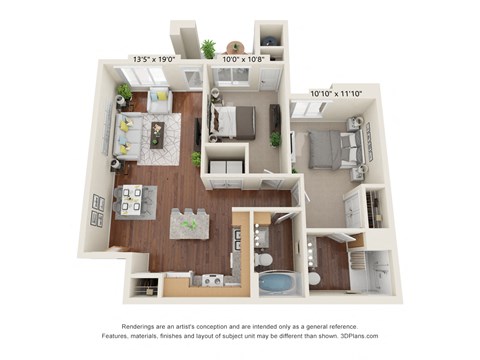 Vista Ridge_2 Bedroom-ADA